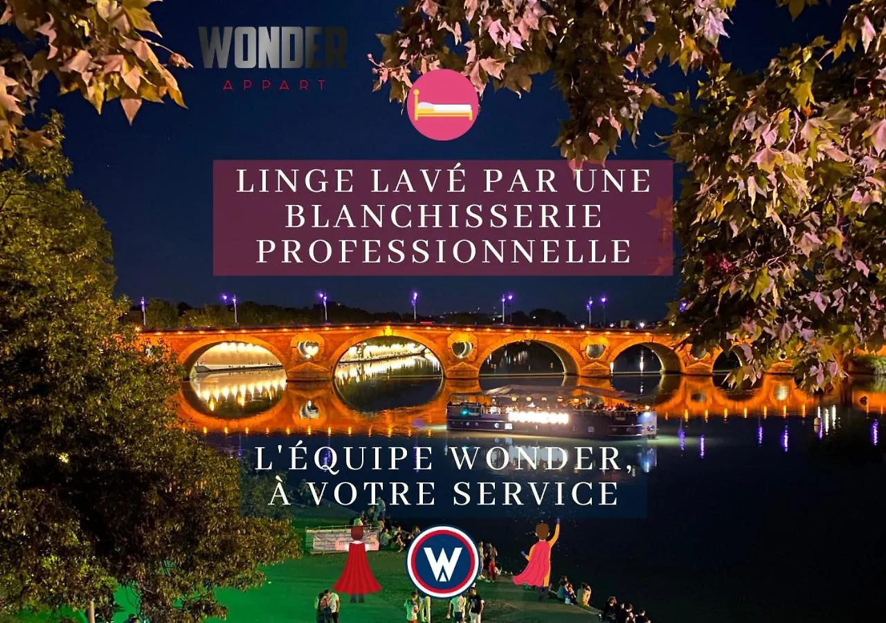 شقة Wonder Appart' 1.2 - Coeur De Ville - تولوز فرنسا